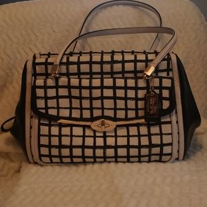 Coach Madison Graphic Print Madeline Satchel
